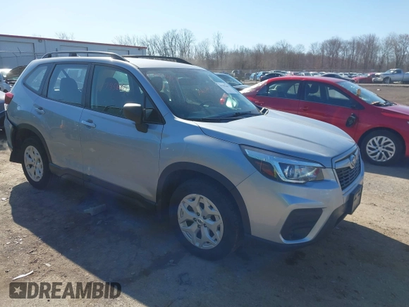 2020 Subaru Forester with VIN JF2SKADC3LH452240, listed as a IAAI auction lot 41795669 with 46,443 mi miles. Bid and sale history available at carsss.com. Image 1.