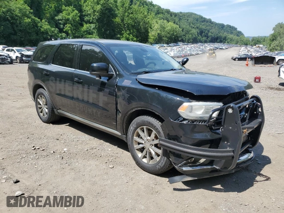 2018 Dodge Durango Special Service with VIN 1C4SDJFT4JC474568, listed as a Copart auction lot 62147895 with Not provided miles and Salvage title. Bid and sale history available at DreamBid. Image 4.