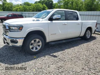 2021 Ram 1500 Laramie z VIN 1C6SRFJT5MN751315, wystawiony jako Copart lot #52154195 z przebiegiem 95 119 mil mil oraz Szkoda całkowita • Salvage title. Historia ofert i sprzedaży dostępna na DreamBid. Obrazek 1.