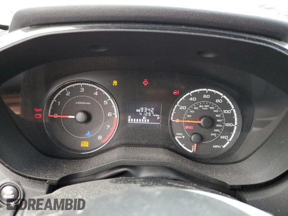 2019 Subaru Impreza with VIN 4S3GKAA67K1617877, listed as a Copart auction lot 78959484 with 41,297 mi miles and Salvage title. Bid and sale history available at DreamBid. Image 9.