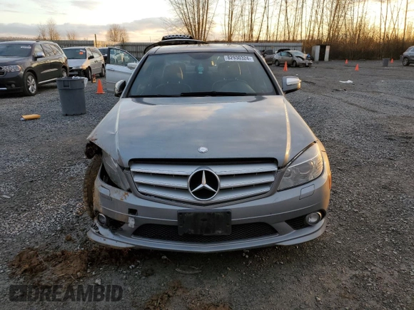 2008 Mercedes-Benz C 350 Sport with VIN WDDGF56X18F135176, listed as a Copart auction lot 82930324 with Not Provided miles and Salvage Title. Bid and sale history available at DreamBid. Image 5.