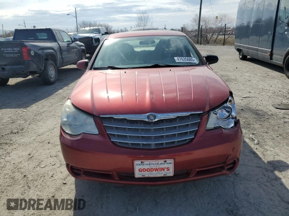 2007 Chrysler Sebring Touring z VIN 1C3LC56K17N564204, wystawiony jako Copart lot #47635085 z przebiegiem 118 813 mil mil oraz Szkody całkowita. Historia ofert i sprzedaży dostępna na DreamBid. Obrazek 5.