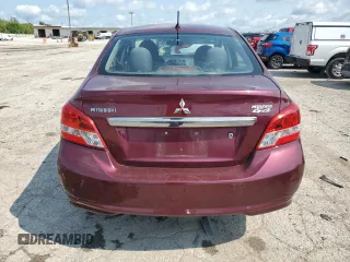 2017 Mitsubishi Mirage ES with VIN ML32F3FJ6HHF14592, listed as a Copart auction lot 65472224 with 130,216 mi miles and Salvage title. Bid and sale history available at DreamBid. Image 6.
