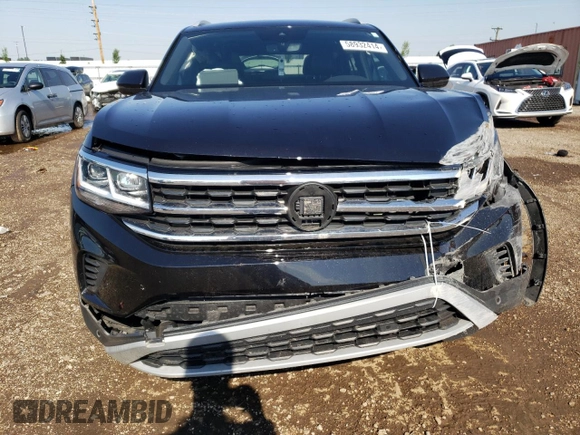 2021 Volkswagen Atlas SEL with VIN 1V2BE2CA2MC227512, listed as a Copart auction lot 71352354 with 34,240 mi miles and Non repairable. Bid and sale history available at DreamBid. Image 5.