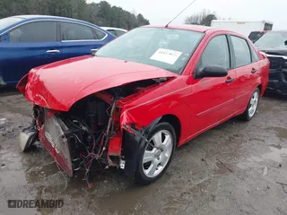 2007 Ford Focus S with VIN 1FAFP34N67W342370, listed as a IAAI auction lot 41457075 with 21,527 mi miles. Bid and sale history available at carsss.com. Image 21.