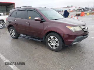 2009 Acura MDX Tech Pkg with VIN 2HNYD28649H532527, listed as a IAAI auction lot 41185878 with 1 mi miles. Bid and sale history available at carsss.com. Image 1.