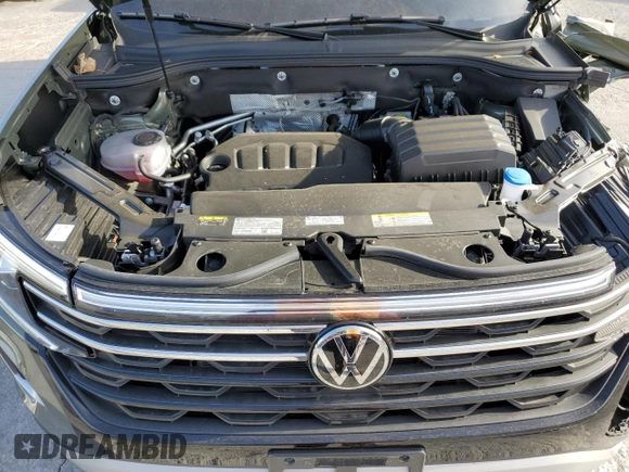 2024 Volkswagen Atlas Peak Edition SEL z VIN 1V2GR2CA3RC544569, wystawiony jako Copart lot #86591324 z przebiegiem 4 256 mil mil oraz Szkoda całkowita • Salvage title. Historia ofert i sprzedaży dostępna na DreamBid. Obrazek 12.