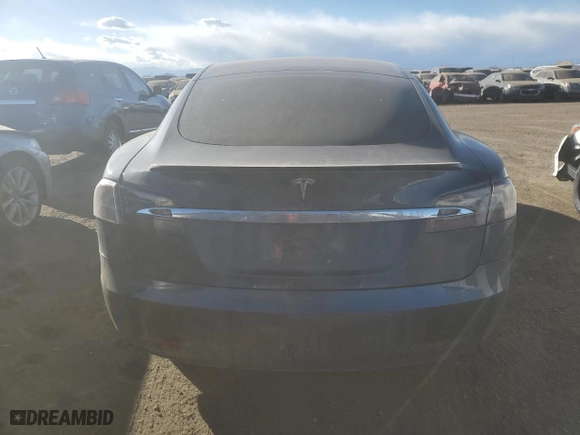 2017 Tesla Model S 100D with VIN 5YJSA1E20HF227661, listed as a Copart auction lot 44170835 with 53,567 mi miles and Salvage Title. Bid and sale history available at carsss.com. Image 6.