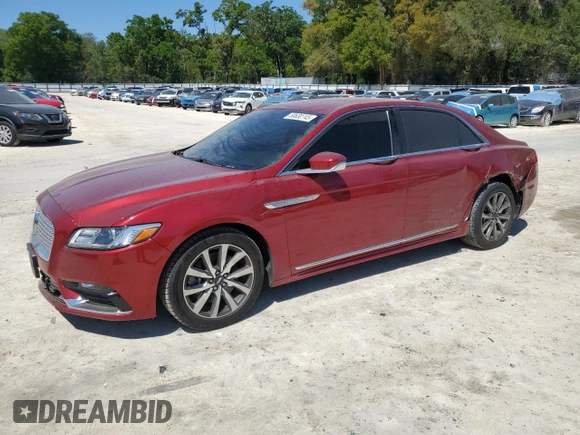 2018 Lincoln Continental Premiere z VIN 1LN6L9PK6J5606061, wystawiony jako Copart lot #50630745 z przebiegiem 59 433 mil mil oraz Szkoda całkowita • Salvage title. Historia ofert i sprzedaży dostępna na DreamBid. Obrazek 1.