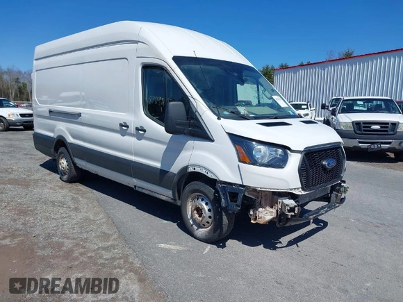 2023 Ford Transit Cargo with VIN 1FTBR3U8XPKA40245, listed as a IAAI auction lot 41878925 with 80,306 mi miles and . Bid and sale history available at DreamBid. Image 1.