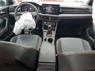2025 Volkswagen Jetta GLI Autobahn with VIN 3VW1T7BU7SM013247, listed as a Copart auction lot 49637785 with 5,002 mi miles and Salvage Title. Bid and sale history available at DreamBid. Image 8.