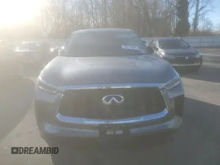 2024 Infiniti QX60 Pure with VIN 5N1DL1ESXRC342409, listed as a Copart auction lot 86615684 with 12,602 mi miles and Salvage title. Bid and sale history available at DreamBid. Image 5.