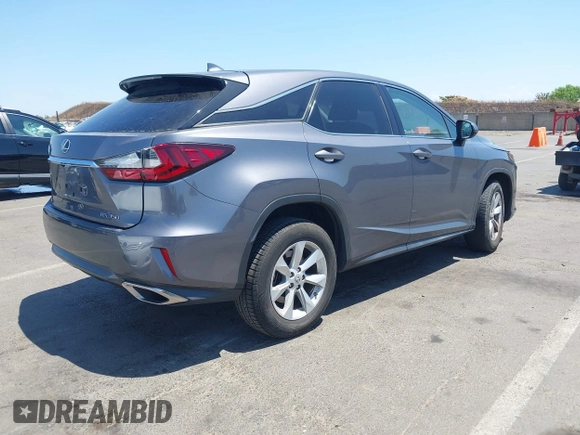 2017 Lexus RX 350 with VIN 2T2ZZMCA1HC072458, listed as a IAAI auction lot 42648762 with 133,291 mi miles and . Bid and sale history available at DreamBid. Image 4.