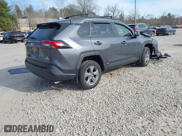2023 Toyota RAV4 Hybrid LE with VIN JTMMWRFV1PD188005, listed as a IAAI auction lot 41913891 with 16,153 mi miles. Bid and sale history available at carsss.com. Image 4.