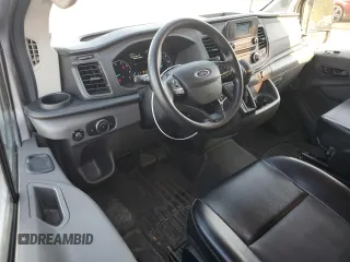 2020 Ford Transit Cargo with VIN 1FTYE1YG7LKB69937, listed as a Copart auction lot 76967334 with 81,640 mi miles and Salvage Title. Bid and sale history available at DreamBid. Image 8.