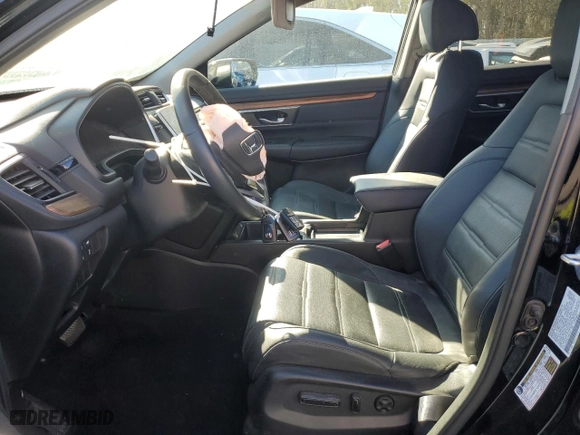 2022 Honda CR-V EX-L with VIN 5J6RW1H86NA011358, listed as a Copart auction lot 47057195 with 33,302 mi miles and Salvage Title. Bid and sale history available at carsss.com. Image 7.