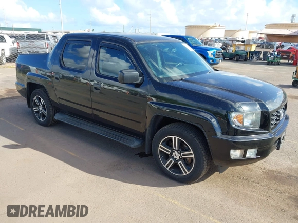 2013 Honda Ridgeline Sport with VIN 5FPYK1F70DB011814, listed as a IAAI auction lot 41689579 with 136,251 mi miles and . Bid and sale history available at DreamBid. Image 1.