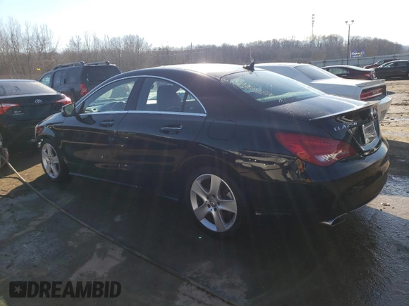 2015 Mercedes-Benz CLA 250 with VIN WDDSJ4GB0FN174009, listed as a Copart auction lot 81372013 with 14,483 mi miles and . Bid and sale history available at DreamBid. Image 2.
