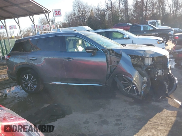 2023 Infiniti QX60 Sensory с VIN 5N1DL1GS4PC332940, выставлен на аукционе IAAI как лот 41585023 с пробегом 32 543 миль миль и . История ставок и продаж доступна на DreamBid. Изображение 14.