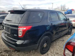 2014 Ford Utility Police Interceptor with VIN 1FM5K8AR3EGB02575, listed as a Copart auction lot 82382634 with 170,735 mi miles and Non Repairable. Bid and sale history available at carsss.com. Image 3.