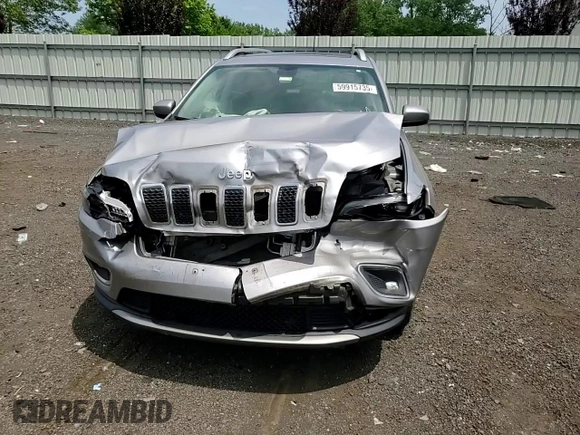 2020 Jeep Cherokee Limited z VIN 1C4PJMDX9LD575057, wystawiony jako Copart lot #59915735 z przebiegiem 92 367 mil mil oraz Szkoda całkowita • Salvage title. Historia ofert i sprzedaży dostępna na DreamBid. Obrazek 13.