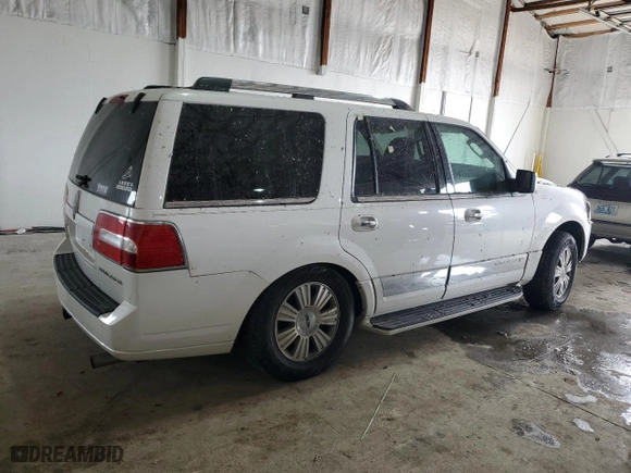 2009 Lincoln Navigator with VIN 5LMFU28549LJ00455, listed as a Copart auction lot 41838355 with 0 mi miles and Salvage Title. Bid and sale history available at carsss.com. Image 3.