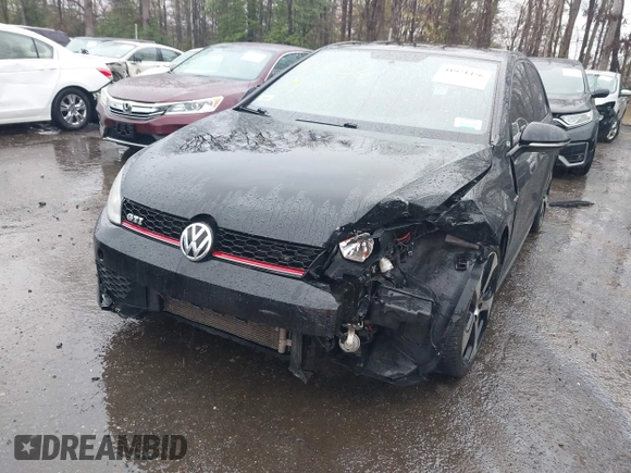 2015 Volkswagen GTI SE with VIN 3VW4T7AUXFM005650, listed as a IAAI auction lot 41971456 with 100,211 mi miles and . Bid and sale history available at DreamBid. Image 6.