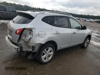 2012 Nissan Rogue S with VIN JN8AS5MV3CW702093, listed as a Copart auction lot 72132794 with 106,526 mi miles and Salvage Title. Bid and sale history available at DreamBid. Image 3.