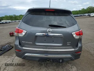 2015 Nissan Pathfinder SL с VIN 5N1AR2MM3FC601943, выставлен на аукционе Copart как лот 56556445 с пробегом Не указан миль и Списание • Salvage title. История ставок и продаж доступна на DreamBid. Изображение 6.