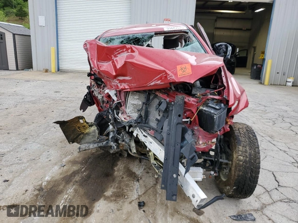 2021 Toyota Tacoma SR with VIN 3TYSX5EN6MT005023, listed as a Copart auction lot 55687625 with Not provided miles and Salvage title. Bid and sale history available at DreamBid. Image 5.