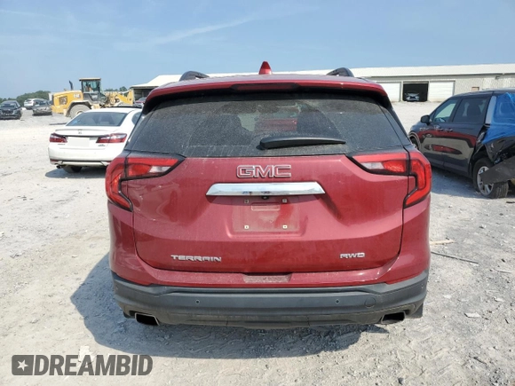 2019 GMC Terrain SLE with VIN 3GKALTEX9KL235624, listed as a Copart auction lot 62329065 with 29,993 mi miles and Salvage title. Bid and sale history available at DreamBid. Image 6.
