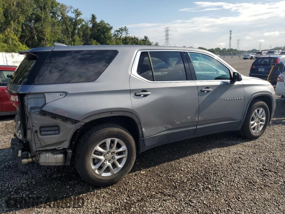 2021 Chevrolet Traverse LS with VIN 1GNERFKW4MJ174791, listed as a Copart auction lot 68449694 with 83,134 mi miles and Non Repairable. Bid and sale history available at carsss.com. Image 3.