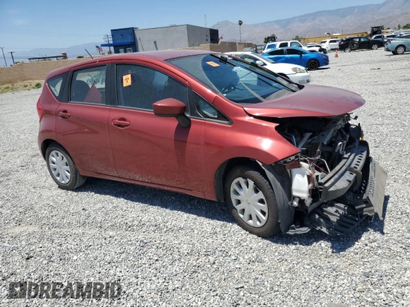 2016 Nissan Note S with VIN 3N1CE2CP1GL360641, listed as a Copart auction lot 61245515 with 78,711 mi miles and Salvage title. Bid and sale history available at DreamBid. Image 4.