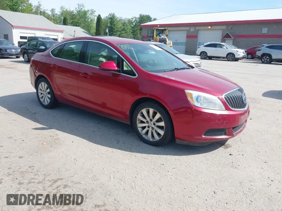 2015 Buick Verano with VIN 1G4PP5SK4F4126719, listed as a IAAI auction lot 42395172 with 190,556 mi miles and . Bid and sale history available at DreamBid. Image 1.