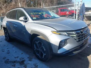 2024 Hyundai Tucson Limited with VIN KM8JECD13RU240056, listed as a IAAI auction lot 41352636 with 6,946 mi miles and . Bid and sale history available at carsss.com. Image 1.