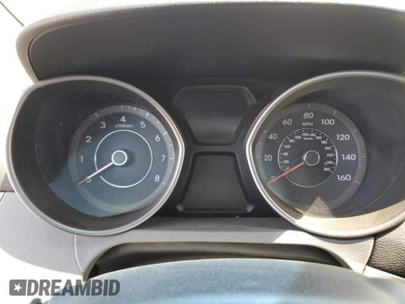 2016 Hyundai Elantra SE with VIN 5NPDH4AE8GH758998, listed as a Copart auction lot 60131145 with Not provided miles and Salvage title. Bid and sale history available at DreamBid. Image 9.