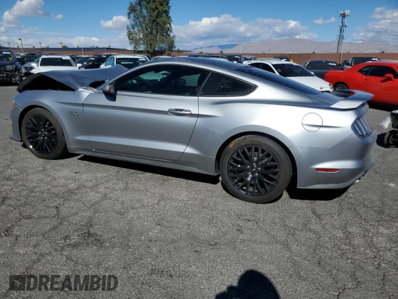 2020 Ford Mustang GT with VIN 1FA6P8CF1L5127230, listed as a Copart auction lot 78009374 with 64,691 mi miles and Salvage Title. Bid and sale history available at DreamBid. Image 2.