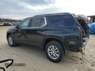 2021 Chevrolet Traverse LT Cloth with VIN 1GNERGKWXMJ219416, listed as a Copart auction lot 83608164 with 50,758 mi miles and Salvage Title. Bid and sale history available at carsss.com. Image 2.