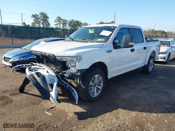 2018 Ford F-150 XL with VIN 1FTEW1EP1JKF48594, listed as a IAAI auction lot 41647371 with 62,224 mi miles. Bid and sale history available at carsss.com. Image 20.