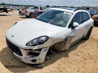 2017 Porsche Macan z VIN WP1AA2A59HLB80255, wystawiony jako Copart lot #58831715 z przebiegiem 115 460 mil mil oraz Szkoda całkowita • Salvage title. Historia ofert i sprzedaży dostępna na DreamBid. Obrazek 1.