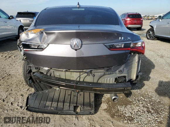 2020 Acura ILX w/Premium Pkg with VIN 19UDE2F79LA012764, listed as a Copart auction lot 45403385 with 28,512 mi miles and Salvage Title. Bid and sale history available at carsss.com. Image 6.