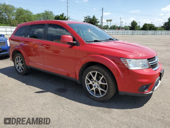 2015 Dodge Journey R/T z VIN 3C4PDCEG4FT661682, wystawiony jako Copart lot #62356695 z przebiegiem 99 729 mil mil oraz Szkoda całkowita • Salvage title. Historia ofert i sprzedaży dostępna na DreamBid. Obrazek 4.
