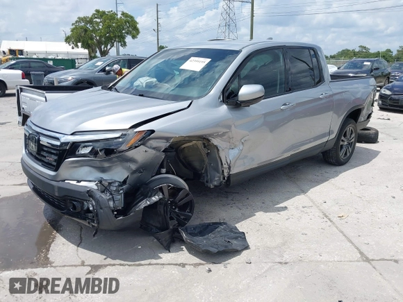 2020 Honda Ridgeline Sport with VIN 5FPYK3F19LB024180, listed as a IAAI auction lot 42399195 with 42,129 mi miles and . Bid and sale history available at DreamBid. Image 18.