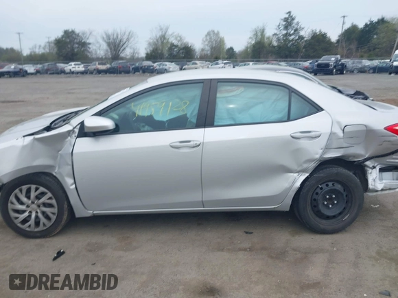 2019 Toyota Corolla L with VIN 2T1BURHE2KC153893, listed as a IAAI auction lot 41959128 with 78,741 mi miles. Bid and sale history available at carsss.com. Image 14.