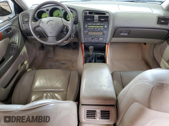 2000 Lexus GS 300 with VIN JT8BD68S0Y0110241, listed as a Copart auction lot 41993575 with 37,197 mi miles and Salvage Title. Bid and sale history available at DreamBid. Image 8.