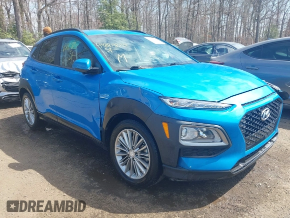 2020 Hyundai Kona SEL with VIN KM8K2CAA3LU492544, listed as a IAAI auction lot 41887870 with 48,210 mi miles and . Bid and sale history available at DreamBid. Image 1.
