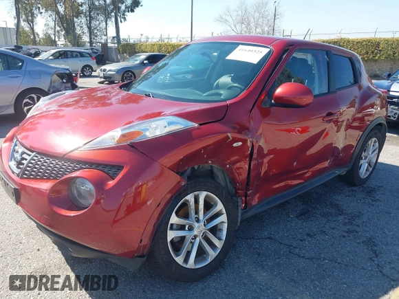 2012 Nissan Juke SL with VIN JN8AF5MV1CT112187, listed as a IAAI auction lot 41640325 with 97,696 mi miles. Bid and sale history available at carsss.com. Image 6.