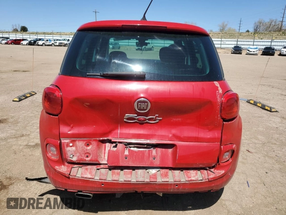 2014 FIAT 500L Easy with VIN ZFBCFABHXEZ023859, listed as a Copart auction lot 51798105 with 152,309 mi miles and Salvage Title. Bid and sale history available at carsss.com. Image 6.