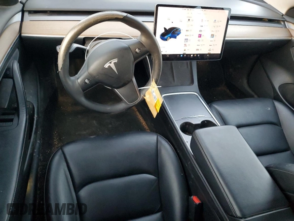 2022 Tesla Model 3 Long Range z VIN 5YJ3E1EB4NF143606, wystawiony jako Copart lot #45499095 z przebiegiem 119 143 mil mil oraz Szkoda całkowita • Salvage title. Historia ofert i sprzedaży dostępna na DreamBid. Obrazek 8.