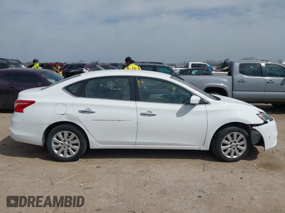 2017 Nissan Sentra S with VIN 3N1AB7AP6HY286945, listed as a IAAI auction lot 41788307 with 130,369 mi miles. Bid and sale history available at carsss.com. Image 13.